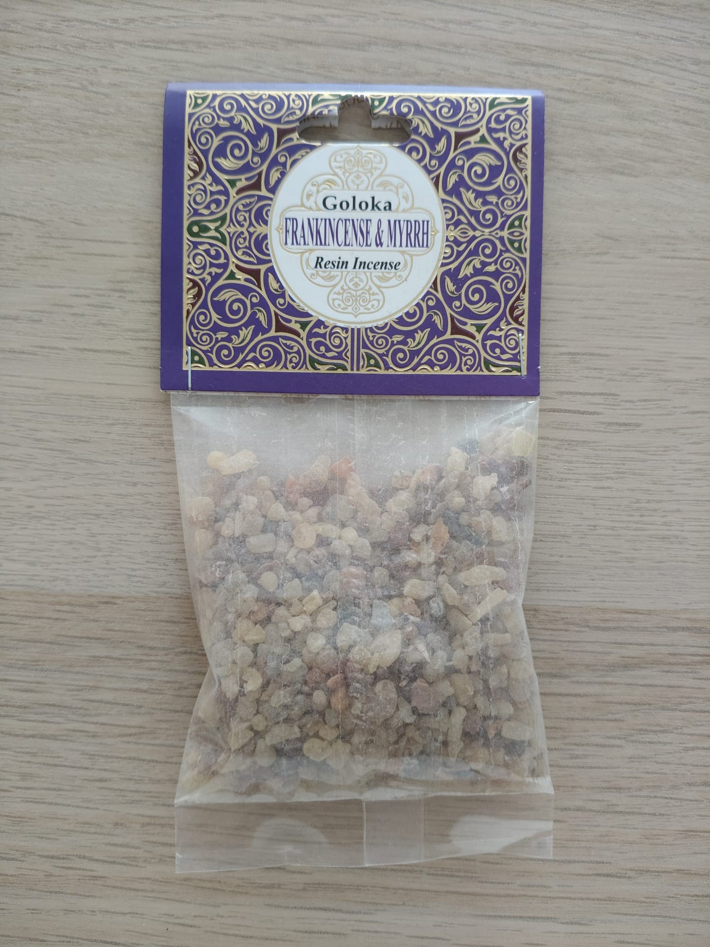 Encens Goloka à l'encens et à la résine de myrrhe 30 g