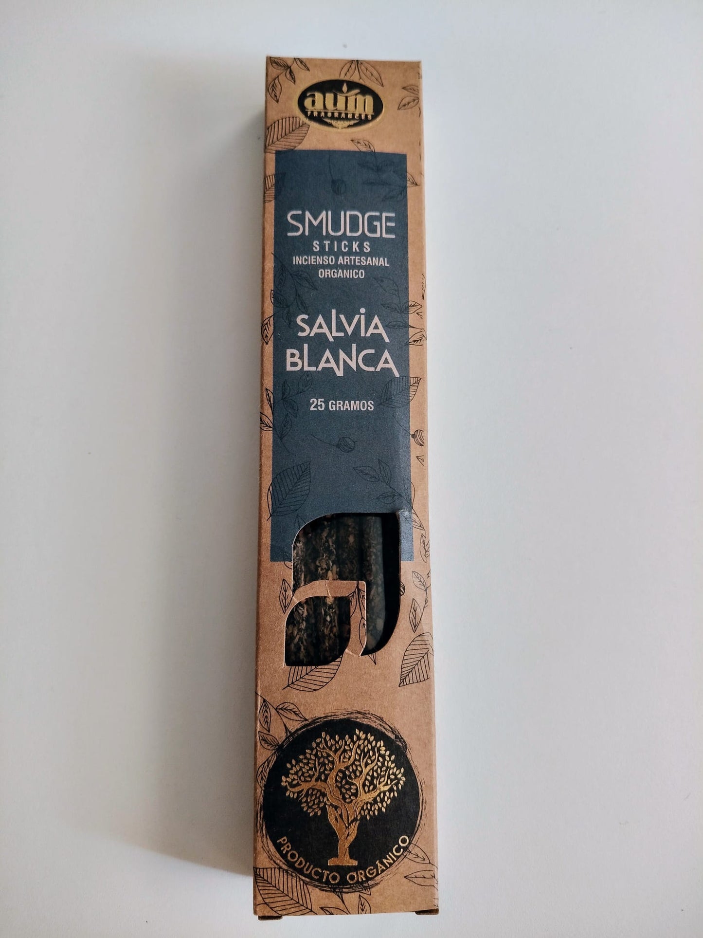 Encens Sauge Blanche 25grs Aum