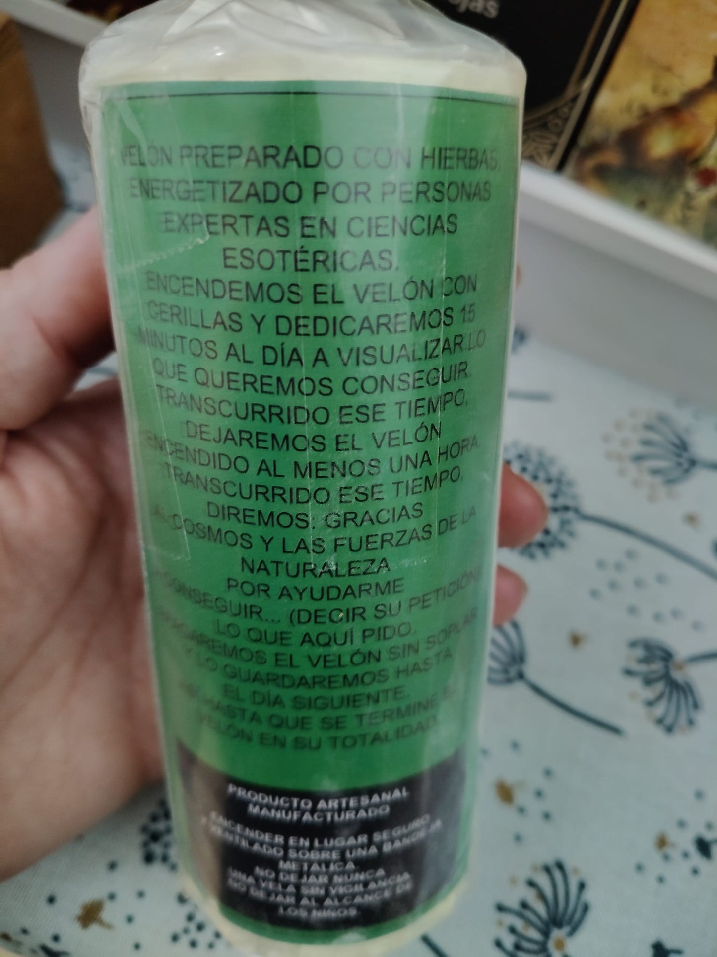 Velón de Azufre, limpieza y protección espiritual