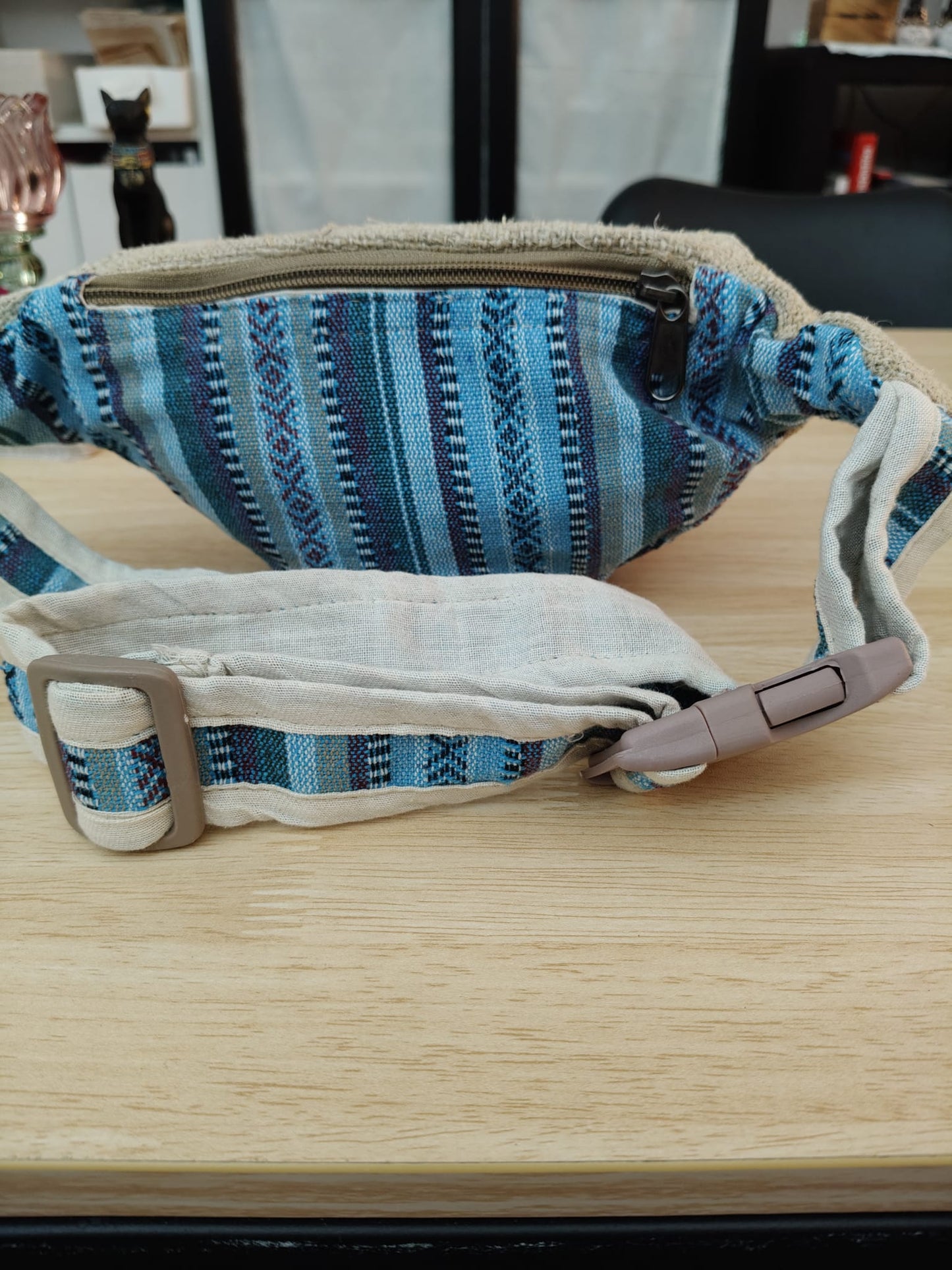 Sac banane en chanvre himalayen Yin Yang