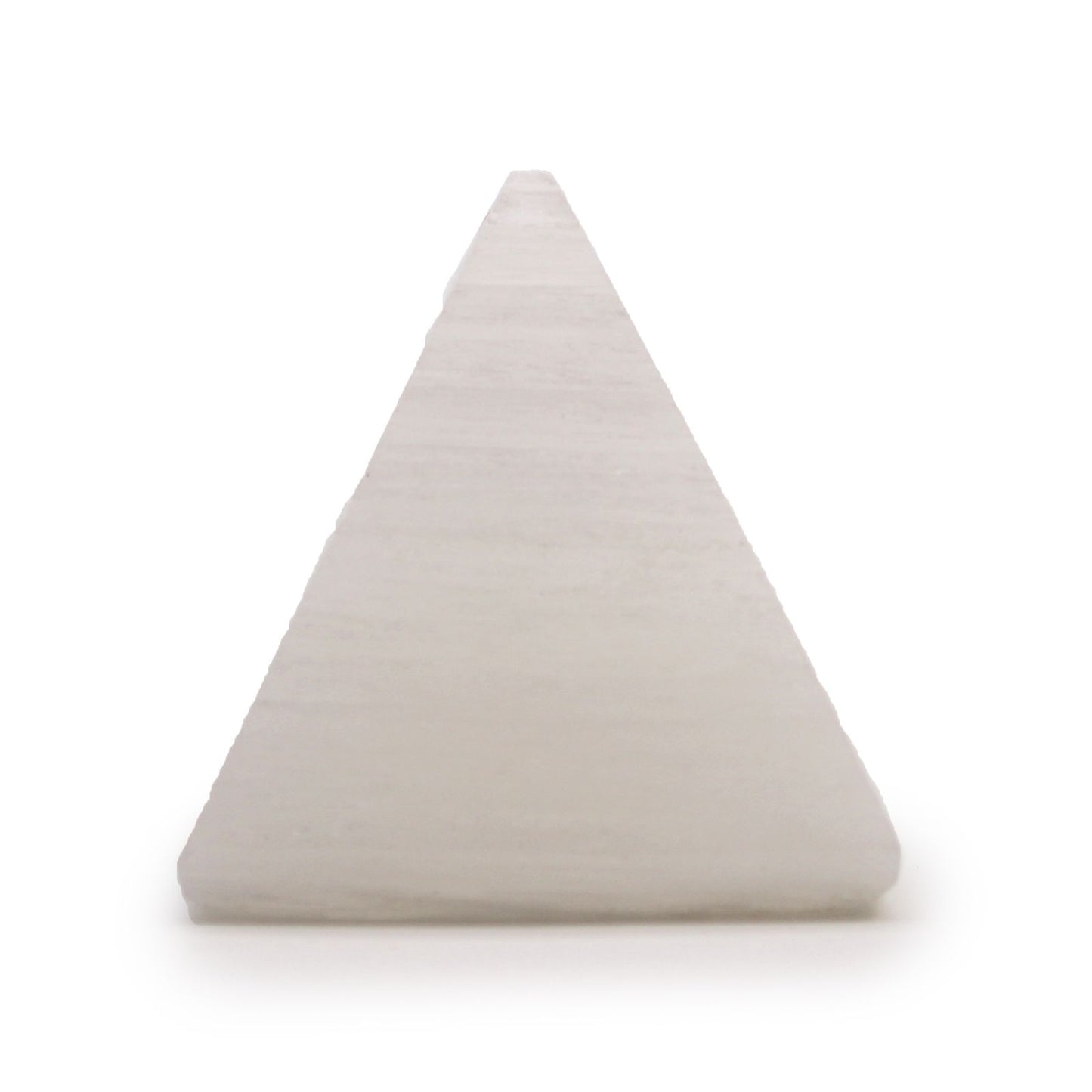 Selenite pyramid - 5 cm