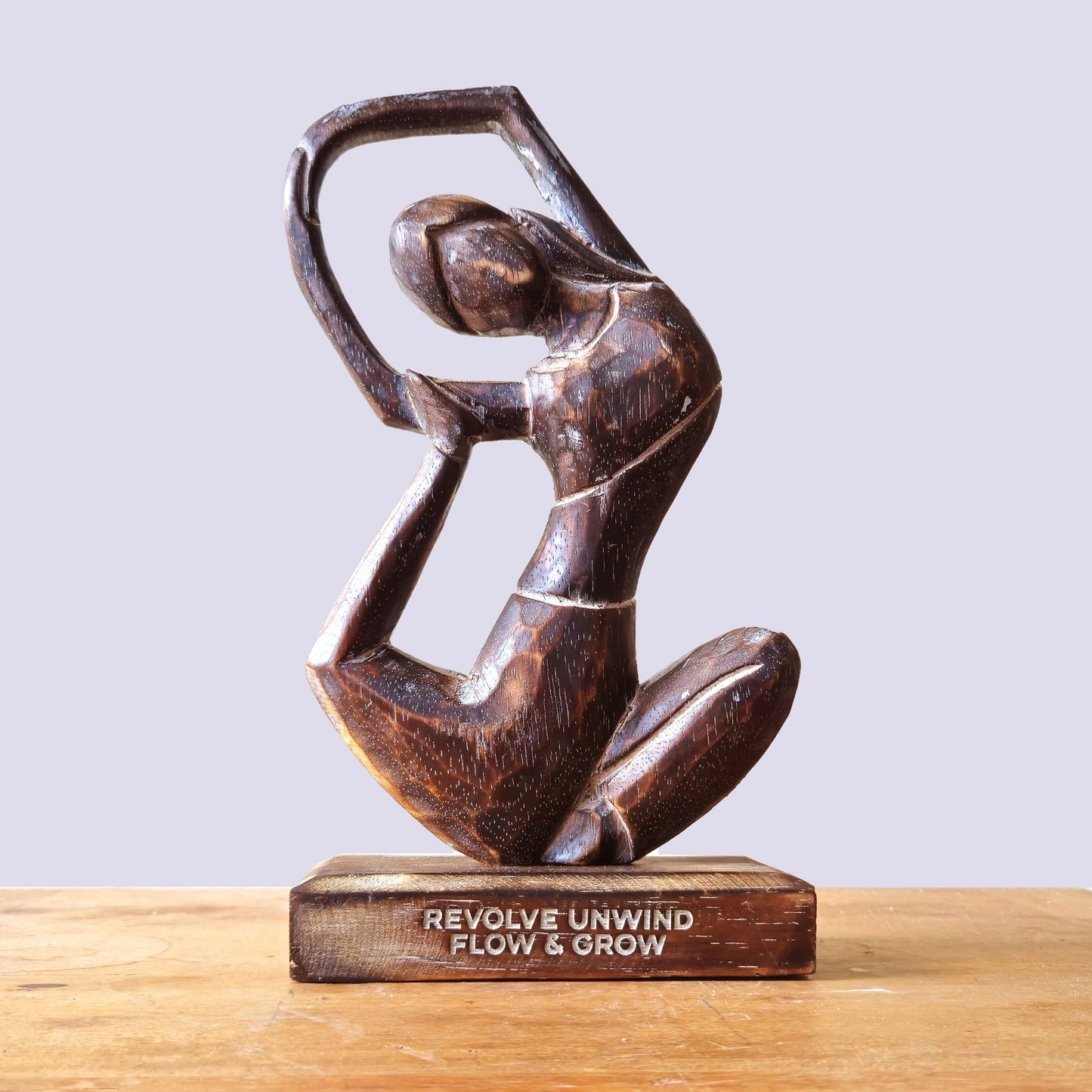 Wooden Woman Yoga - Ancient - Twist Unwind - Flow and Grow
