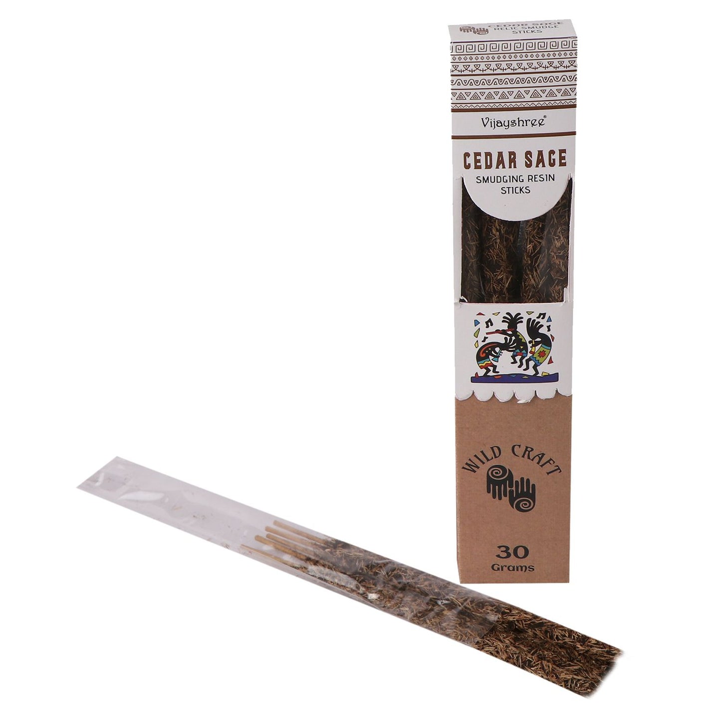 Sage and Golden Cedar Smudging Resin Sticks 30g (6 Count)