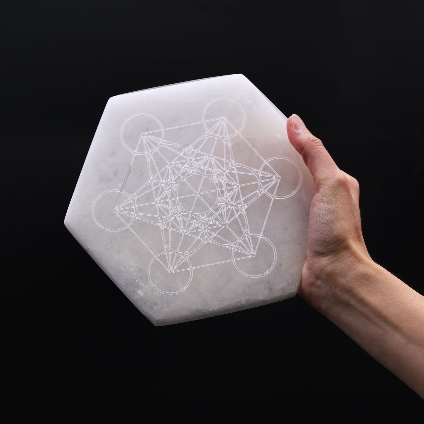 Hexagonal Loading Plate 18cm - Direction and Decision