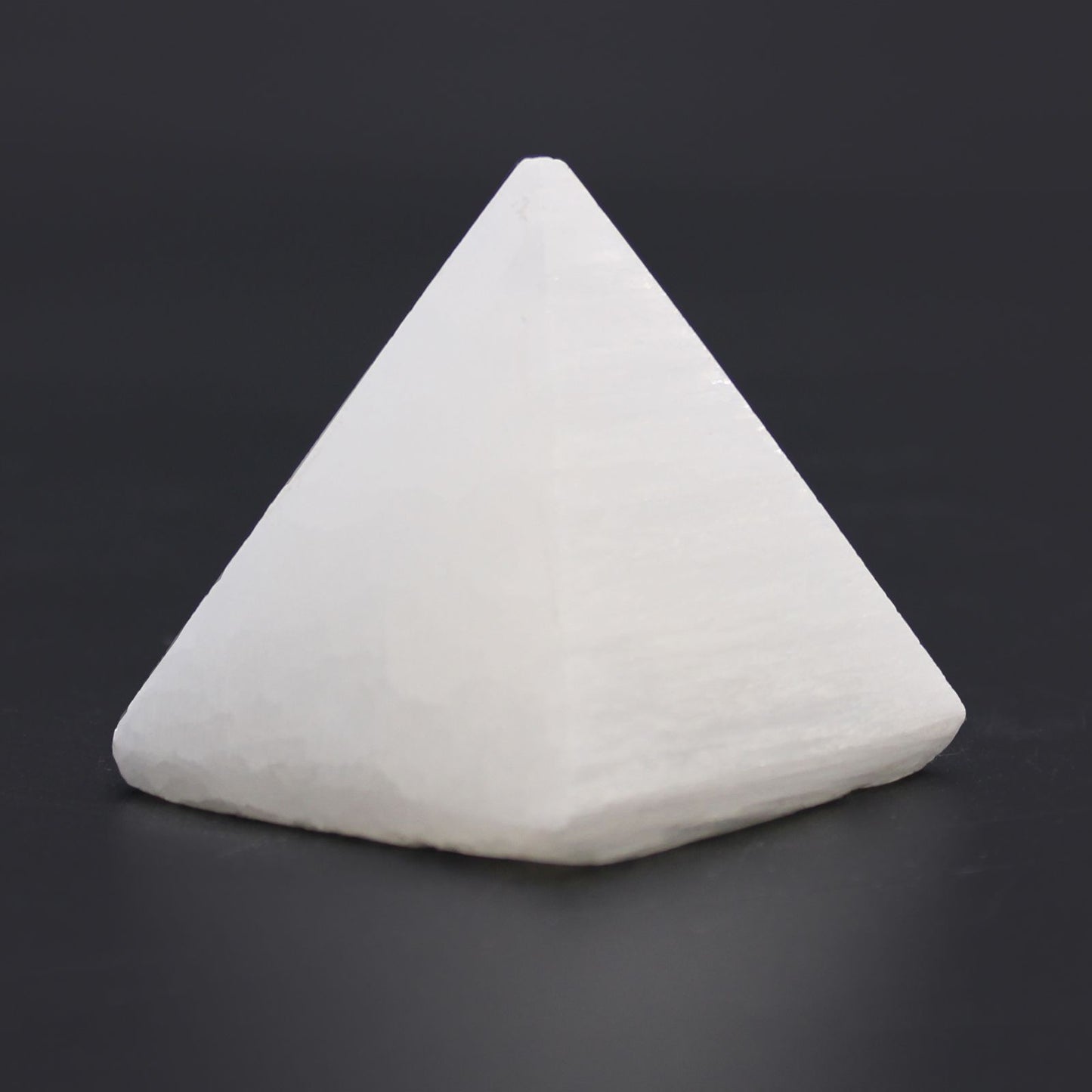 Selenite pyramid - 5 cm
