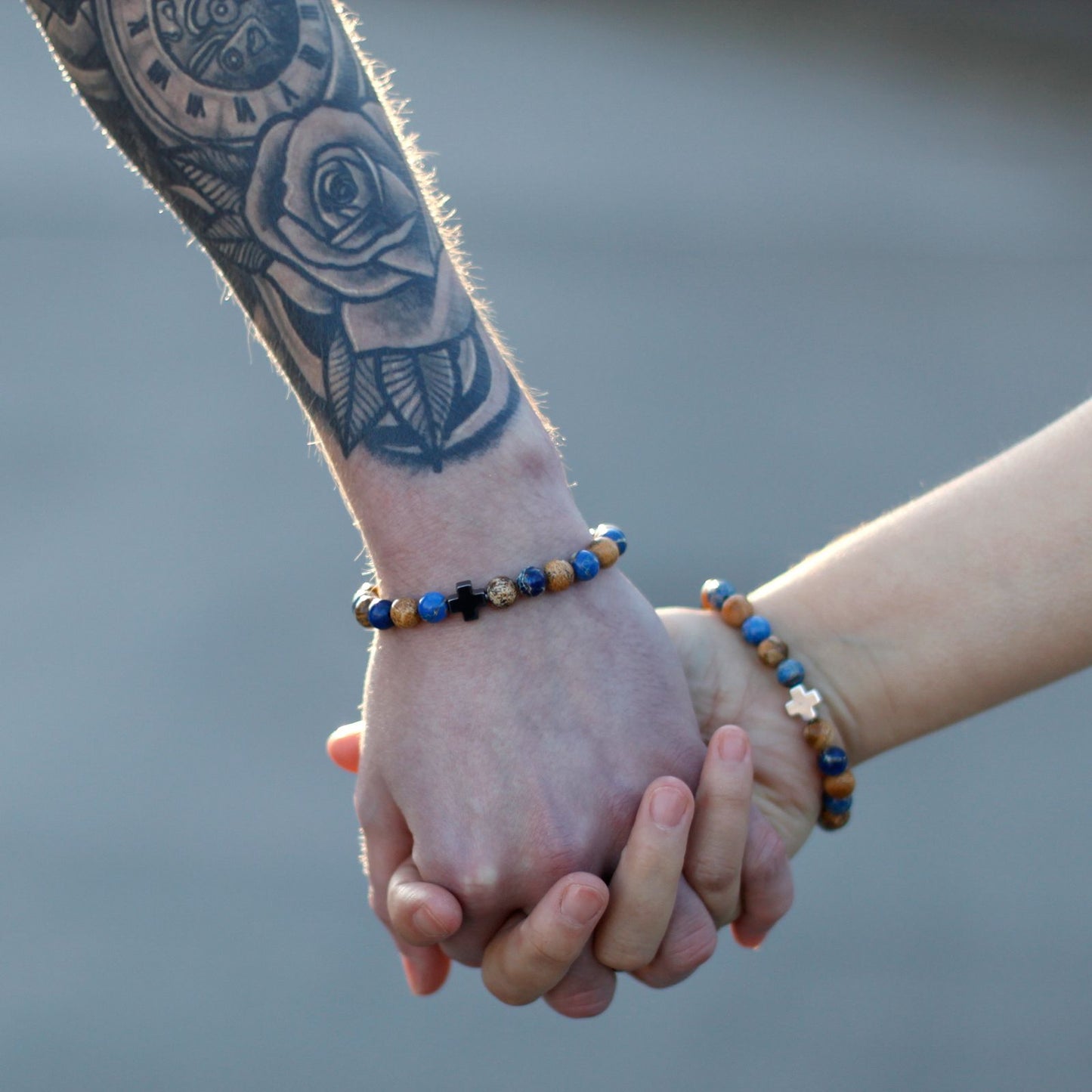 2 Pulseras con Piedras Preciosas - Paz
