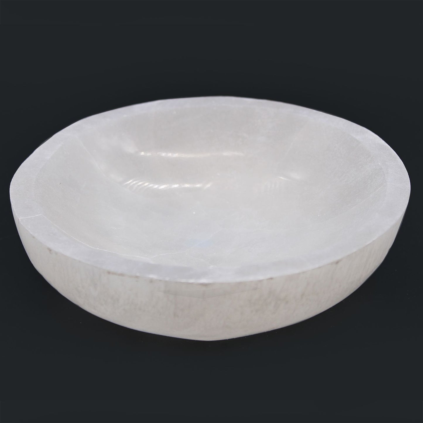 Round Selenite Bowl - 15cm