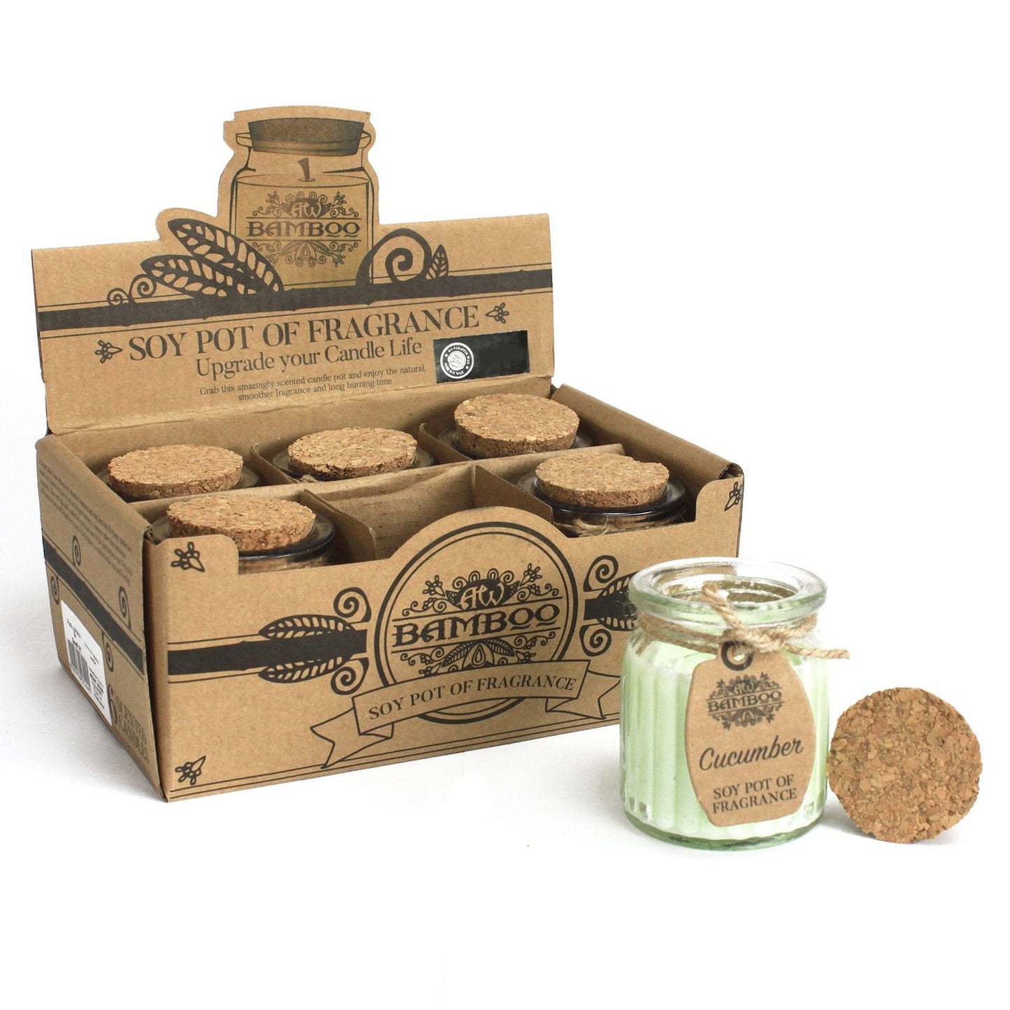 Soy Wax Jar Candle - Cucumber