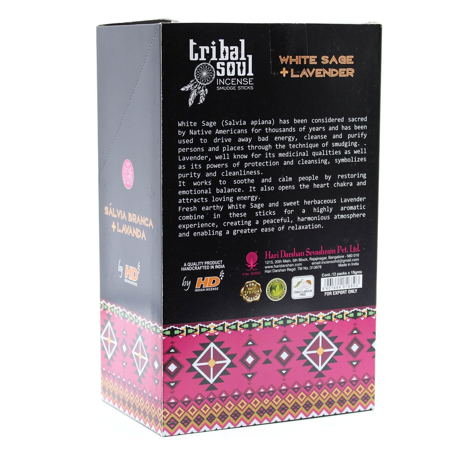 Incienso Tribal Soul - Salvia blanca + lavanda