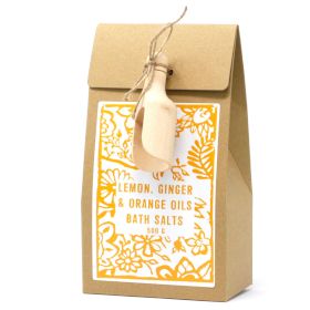 Lemon, Ginger and Orange Bath Salts 500g