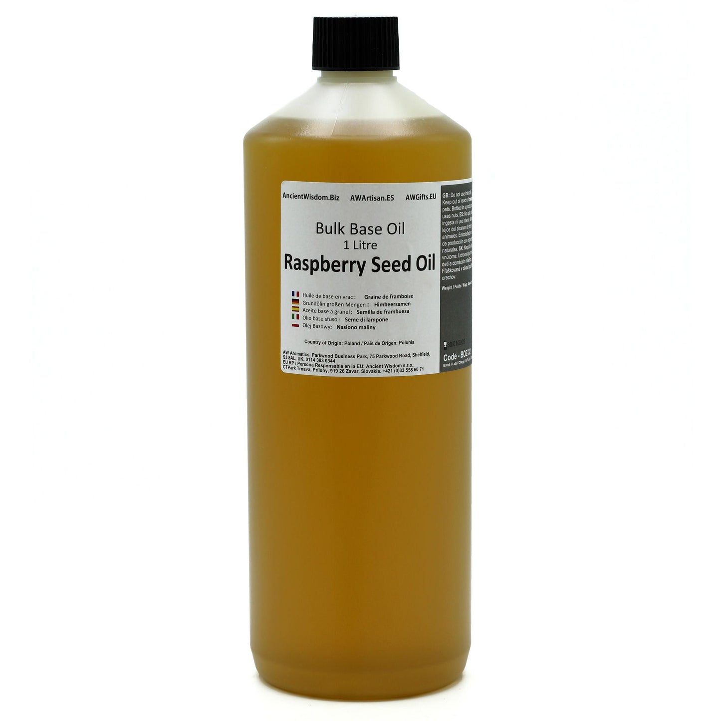 Raspberry Seed Oil 1 Liter