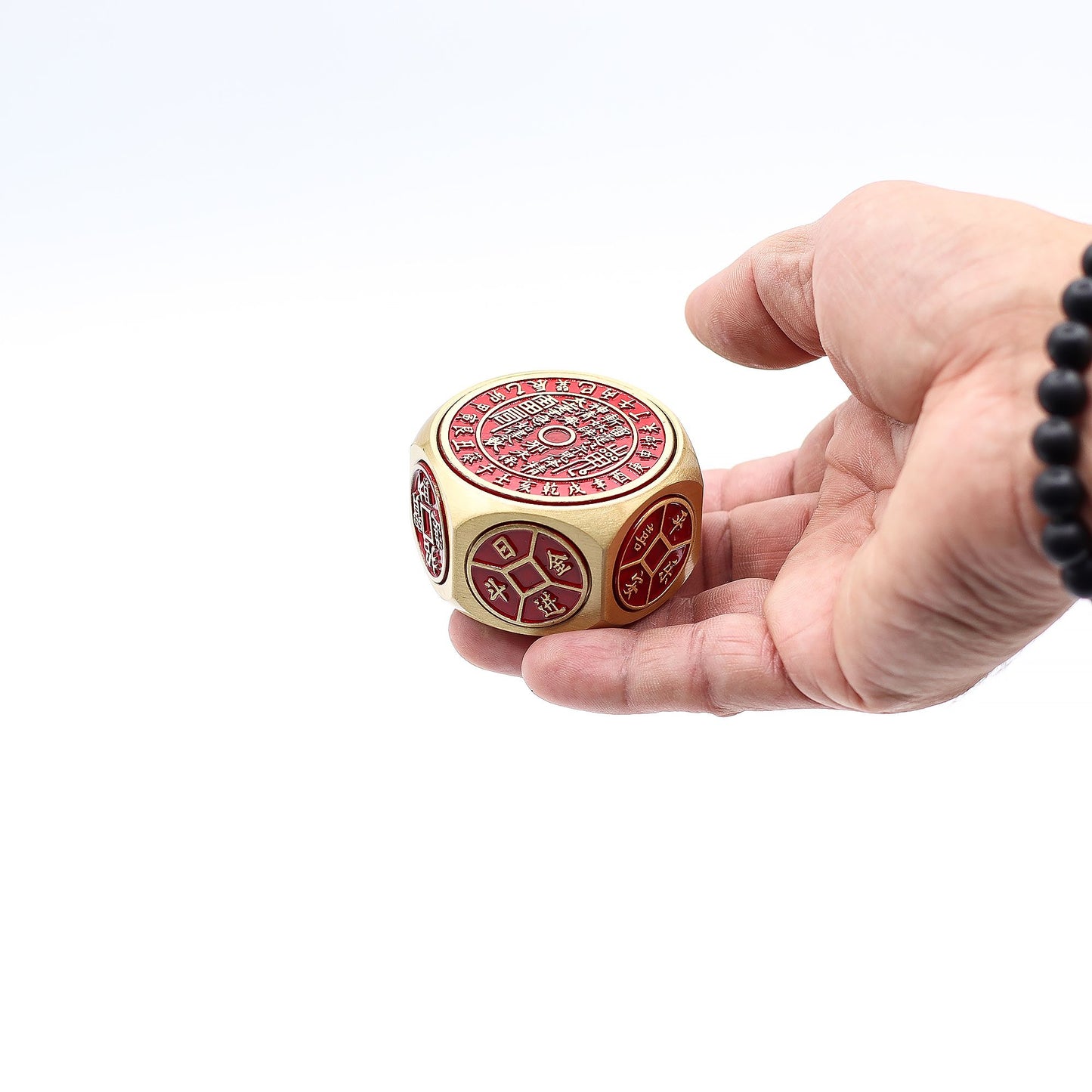 Feng Shui Fortune - Red Calendar and Coin Dice - Auspicious Date Picker