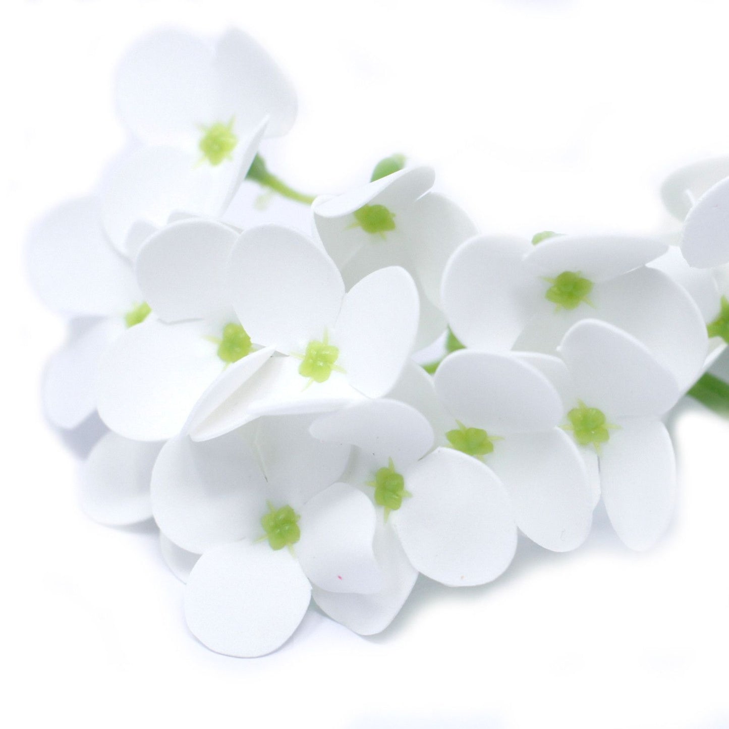 Soap Flowers Crafts - Hyacinth - white