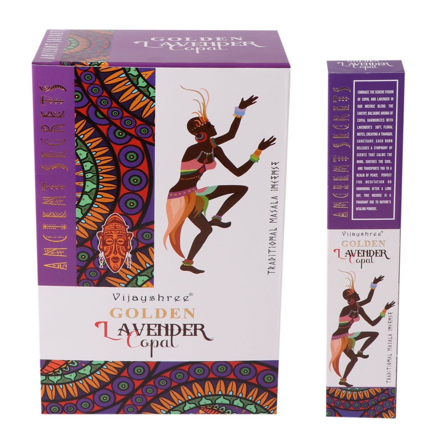 15 g de copal doré et de lavande