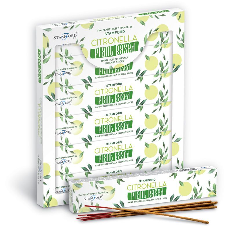 Herbal Masala Incense Boxes - Citronella