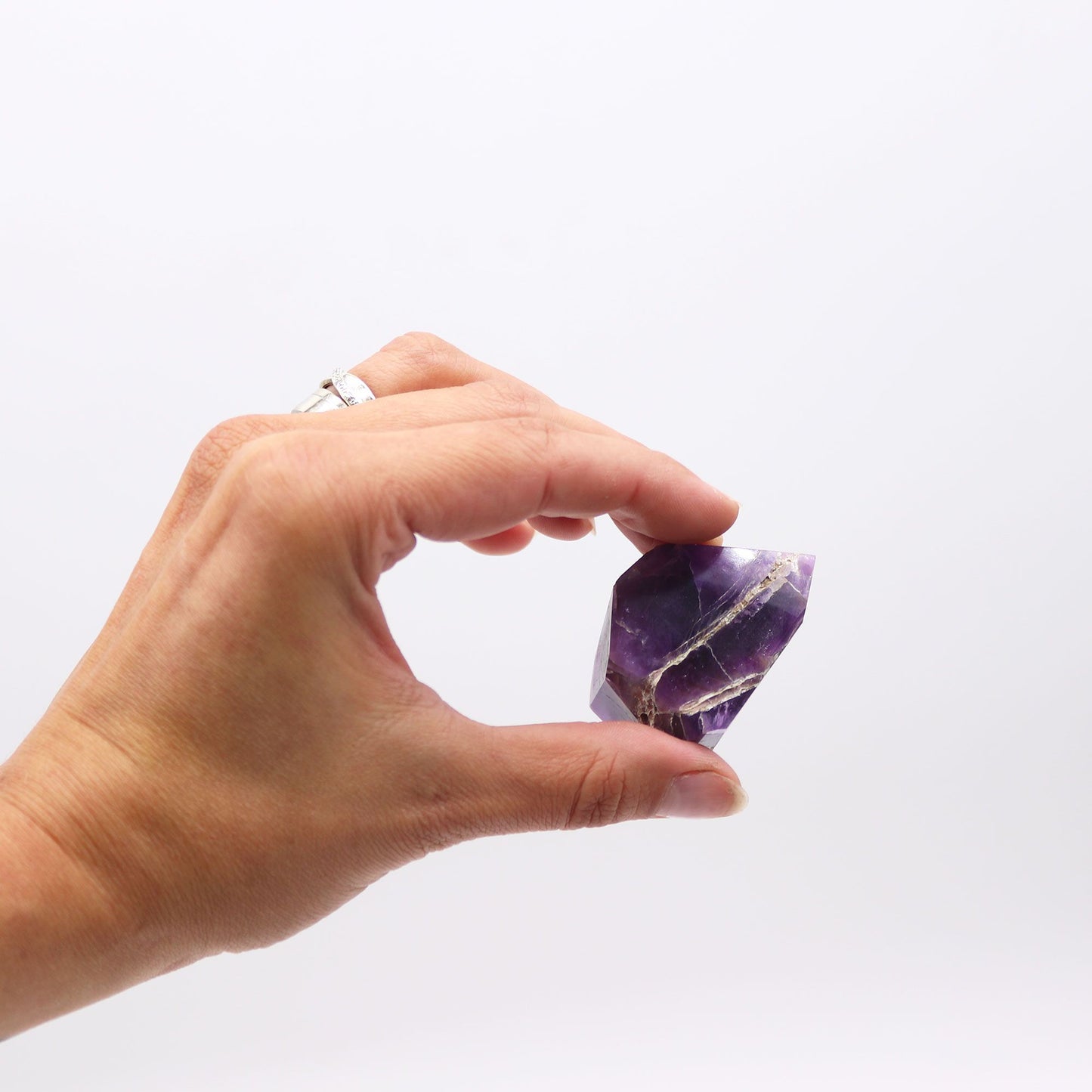 Gemstone points approx. 6 cm (0.5 kg) - African Amethyst