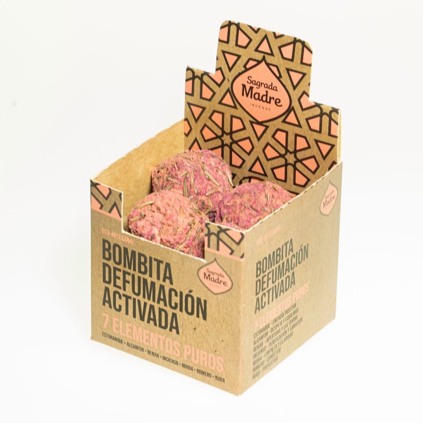 Incense Box x 8 bulbs - 7 Pure Elements