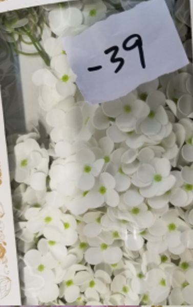 Soap Flowers Crafts - Hyacinth - white