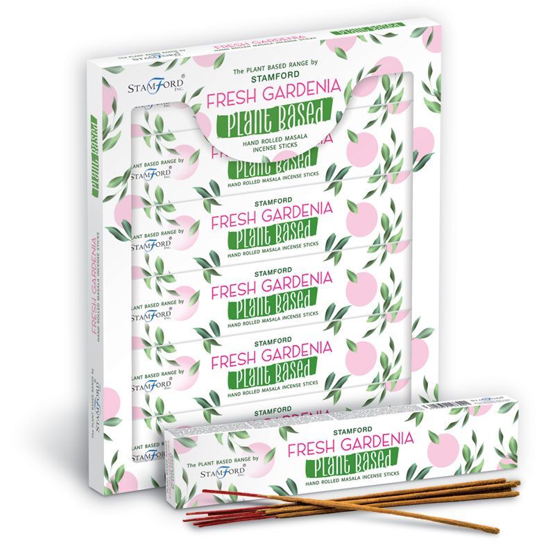 Masala Incense Boxes Made with Plants - Fresh Gardenia