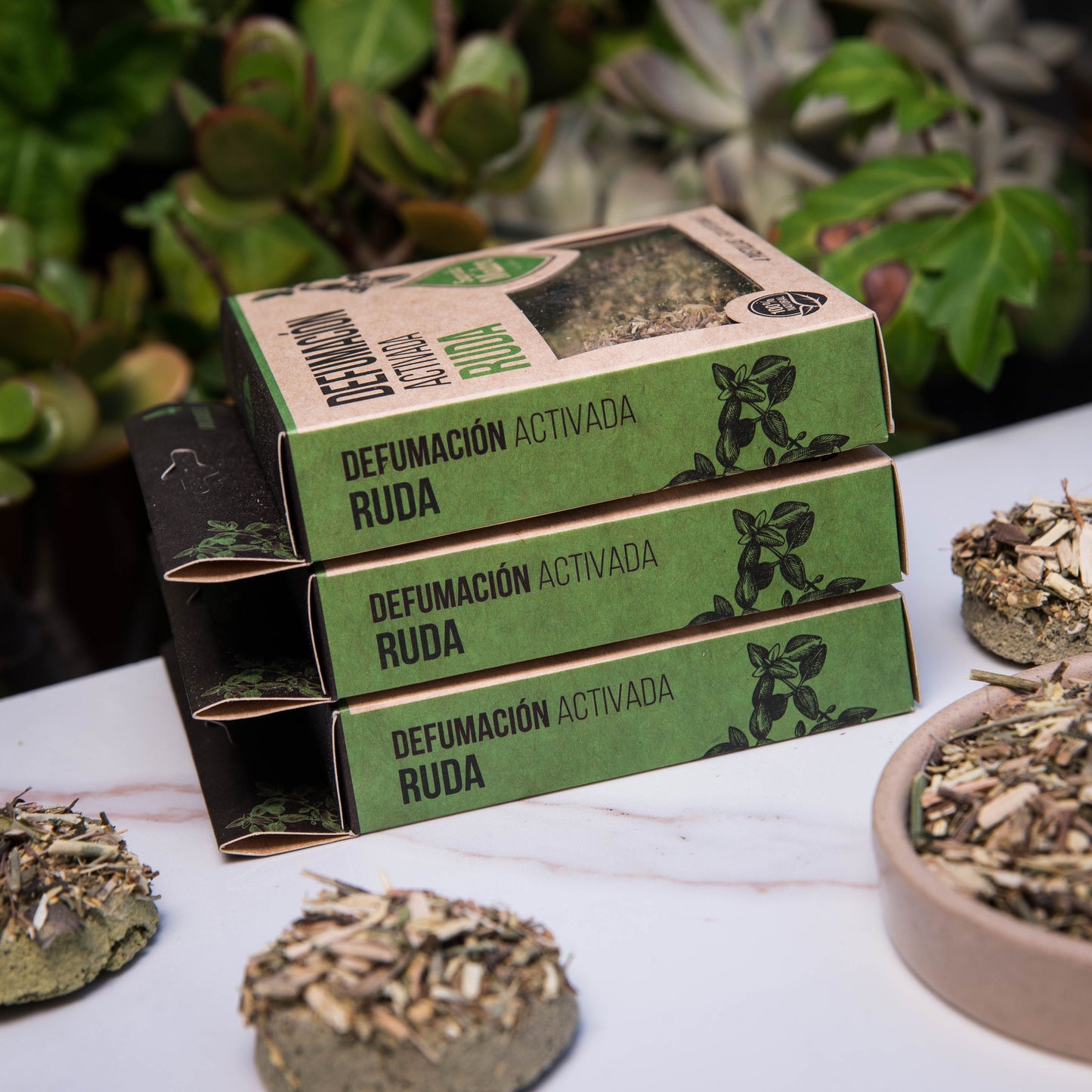 Resin Incense Tablets X 4 Rue