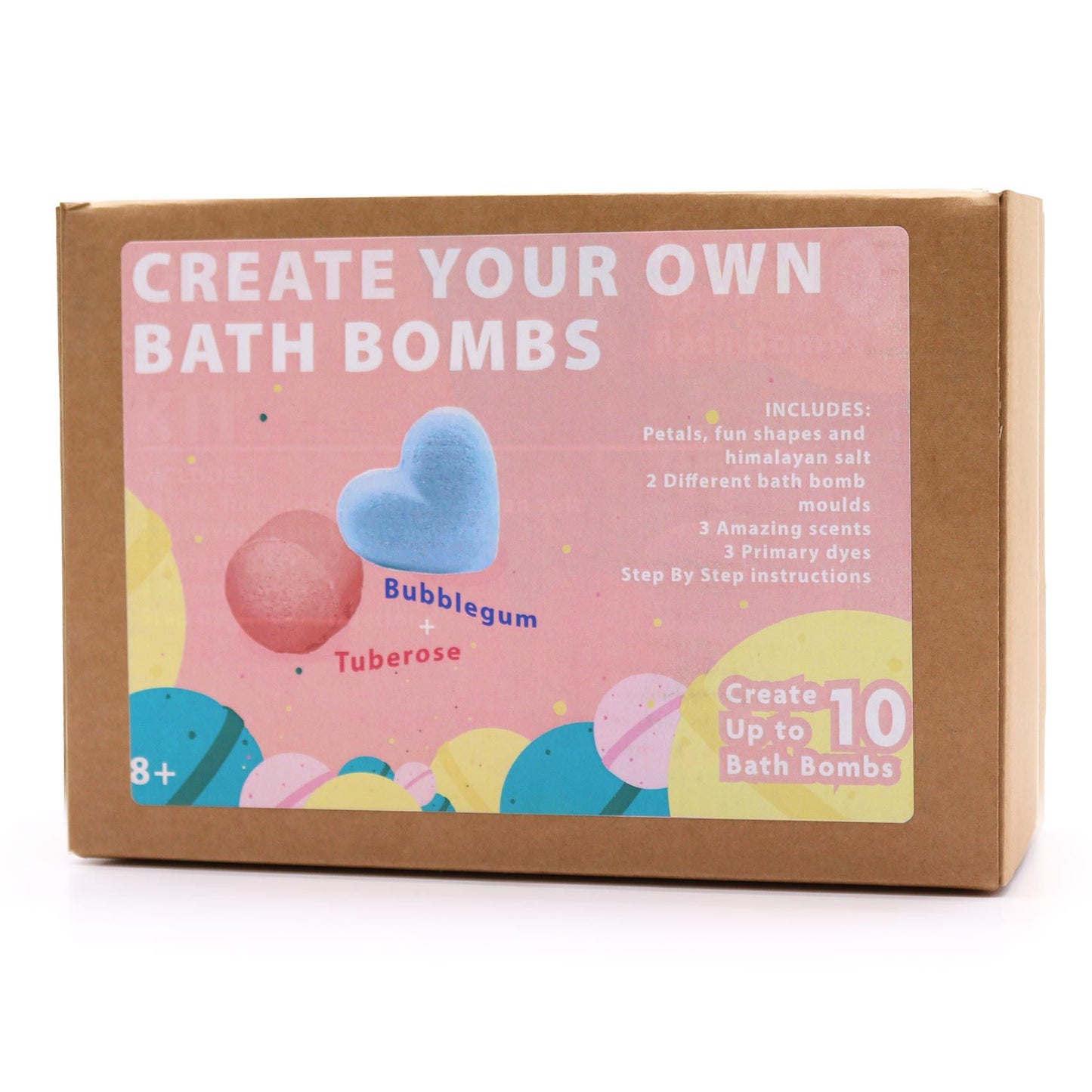 Bath Bomb Kit - Pink and Bubblegum