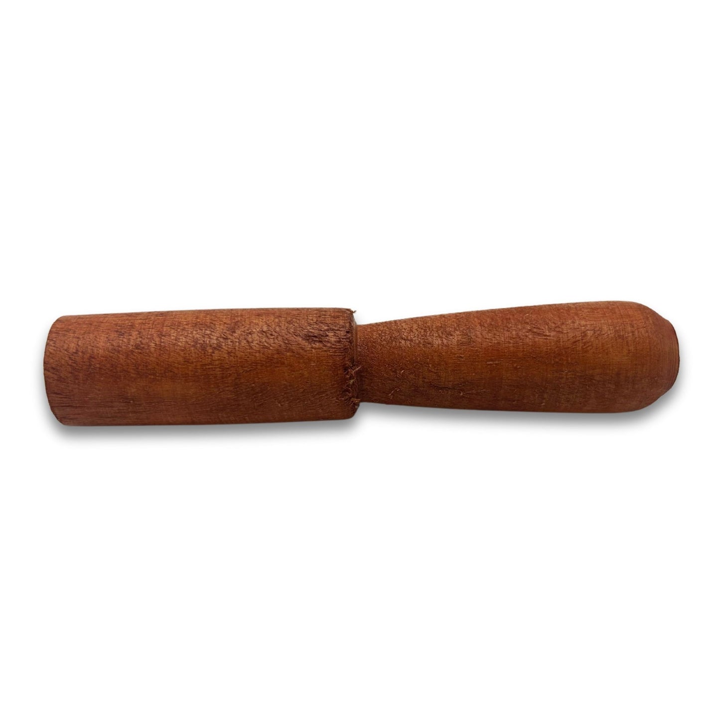Wooden Stick - 13 cm - Shaped Handle - without leather