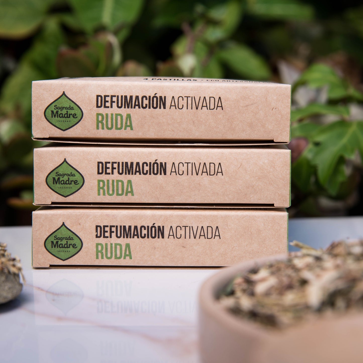 Resin Incense Tablets X 4 Rue