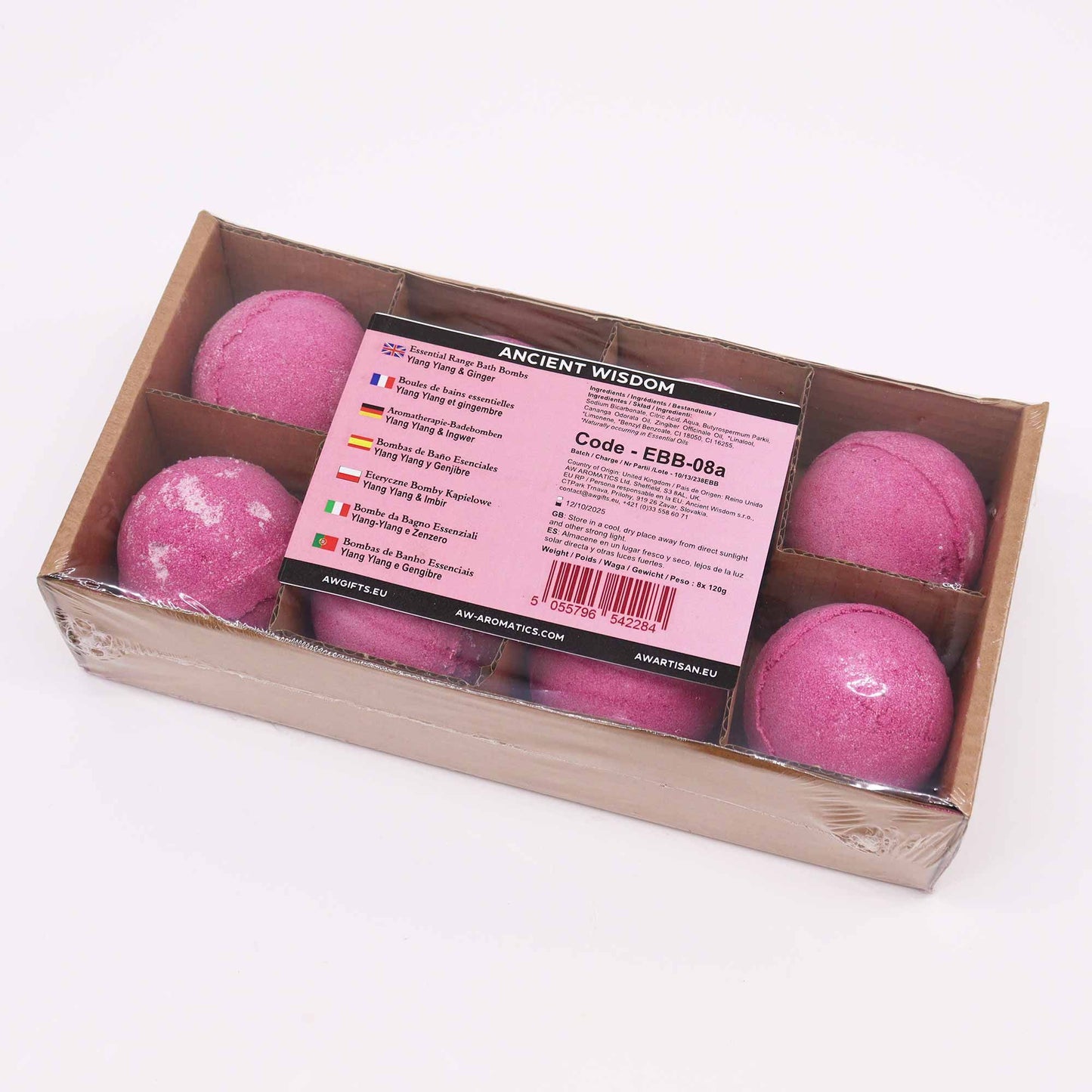 Bomba de Baño Ylang Ylang y Jengibre