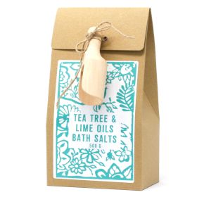 Tea Tree and Lime Bath Salts 500g