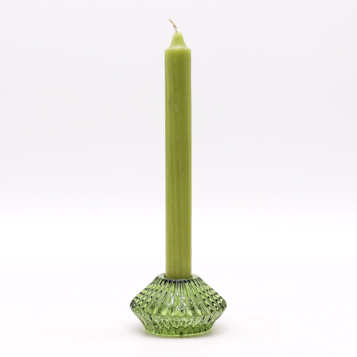 Reversible Flower Design Dinner/Tea Light Candle Holder - Jade Garden