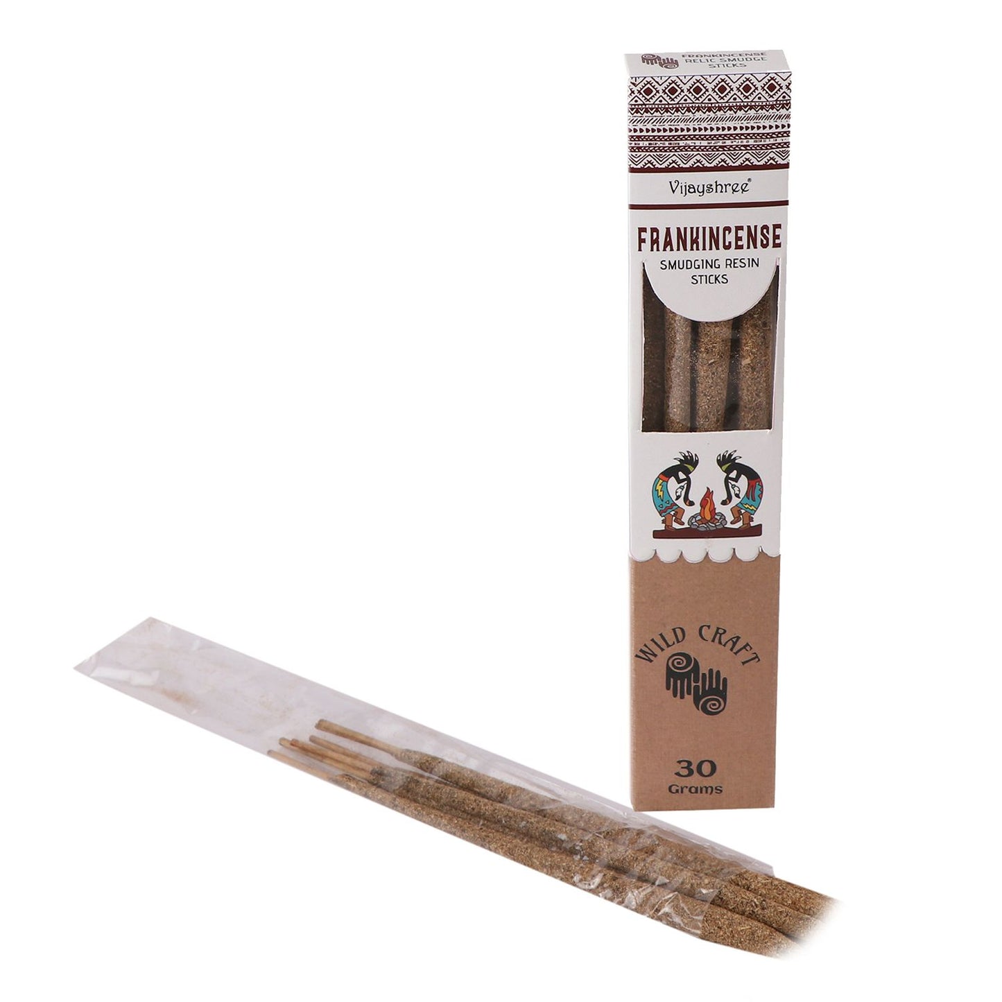 Golden Incense Resin Sticks for Smudging 30g (6 units)