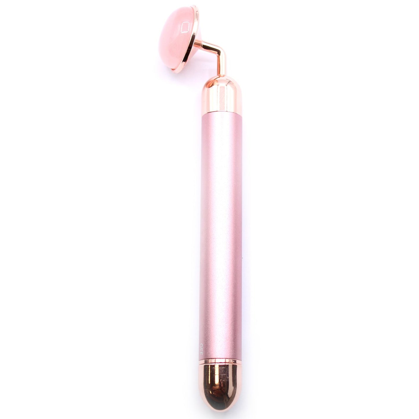 Gemstone Vibrating Roller - Rose Quartz