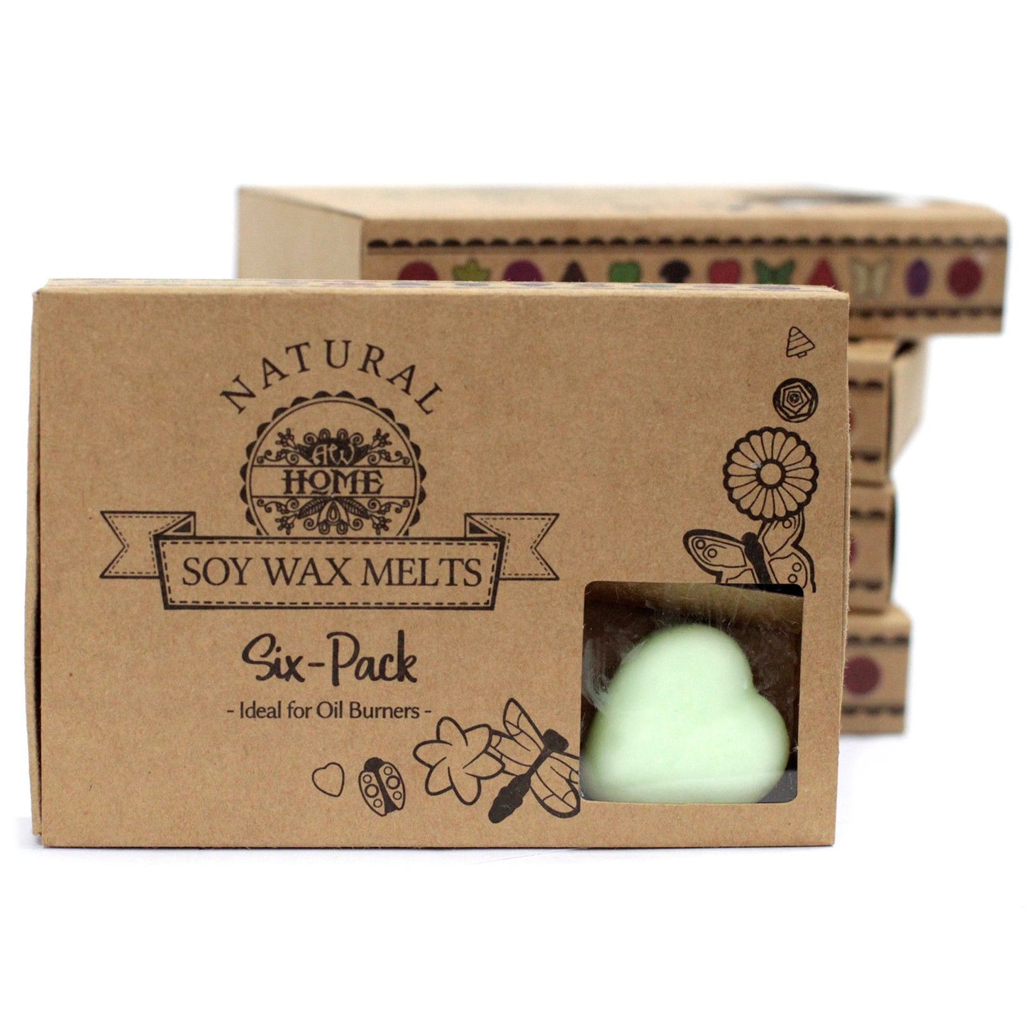 Box of 6 Soy Wax Melts - Mint and Menthol