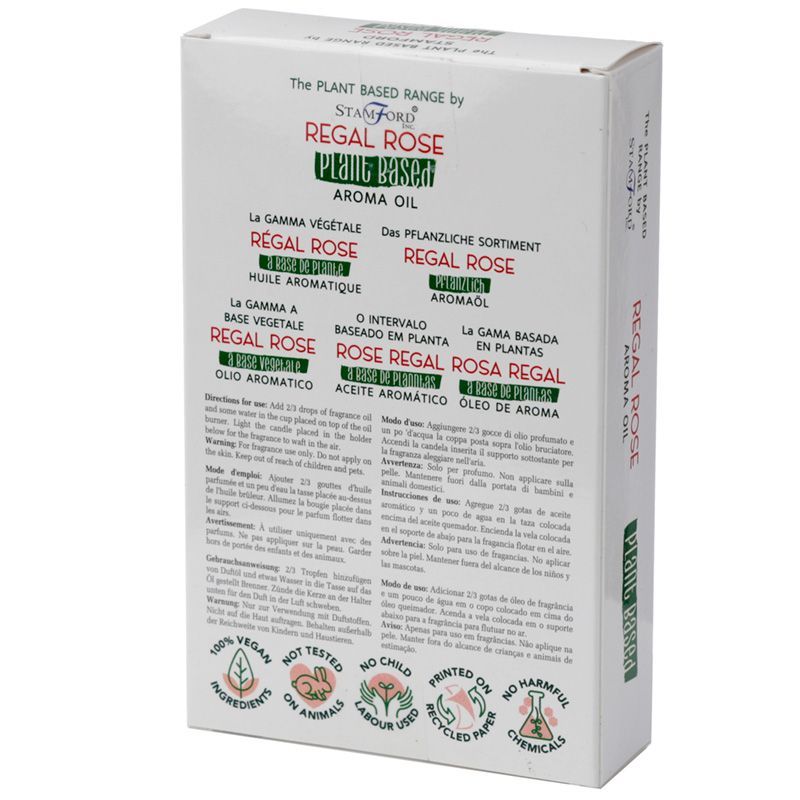 Huiles aromatiques végétales - Rose royale