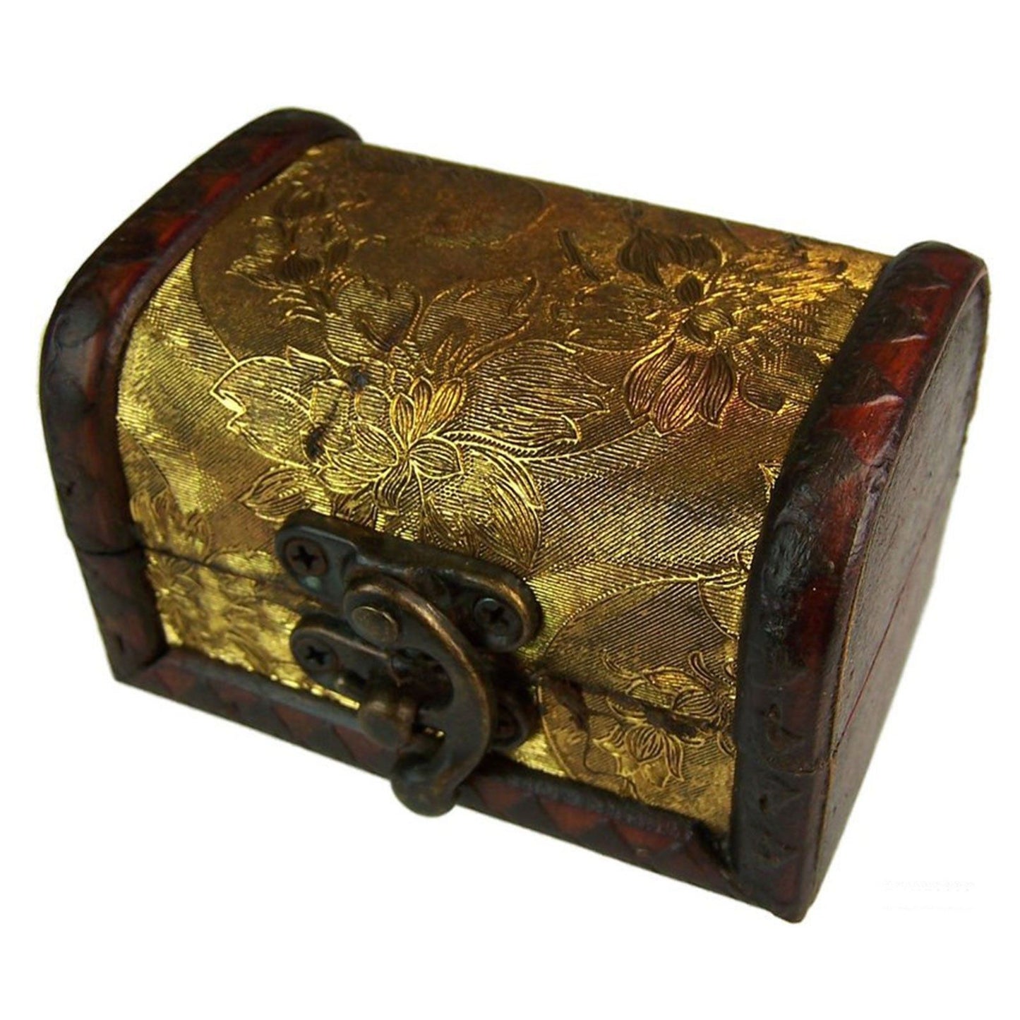 Medium Colonial Box - Gold Panel