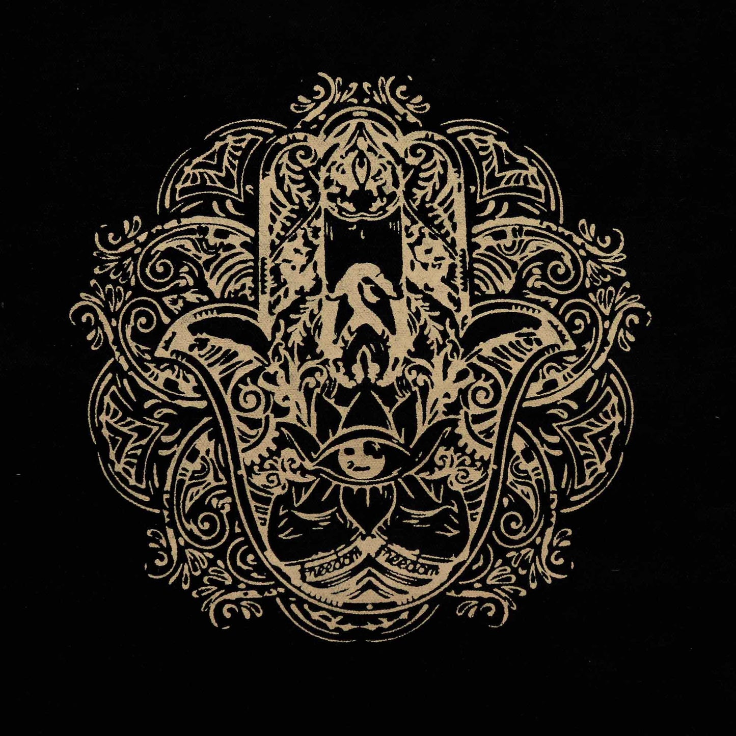 Bolso Tote Extragrande Chocolate Lavado a la Piedra 14 oz - Mano de Fátima de la Libertad