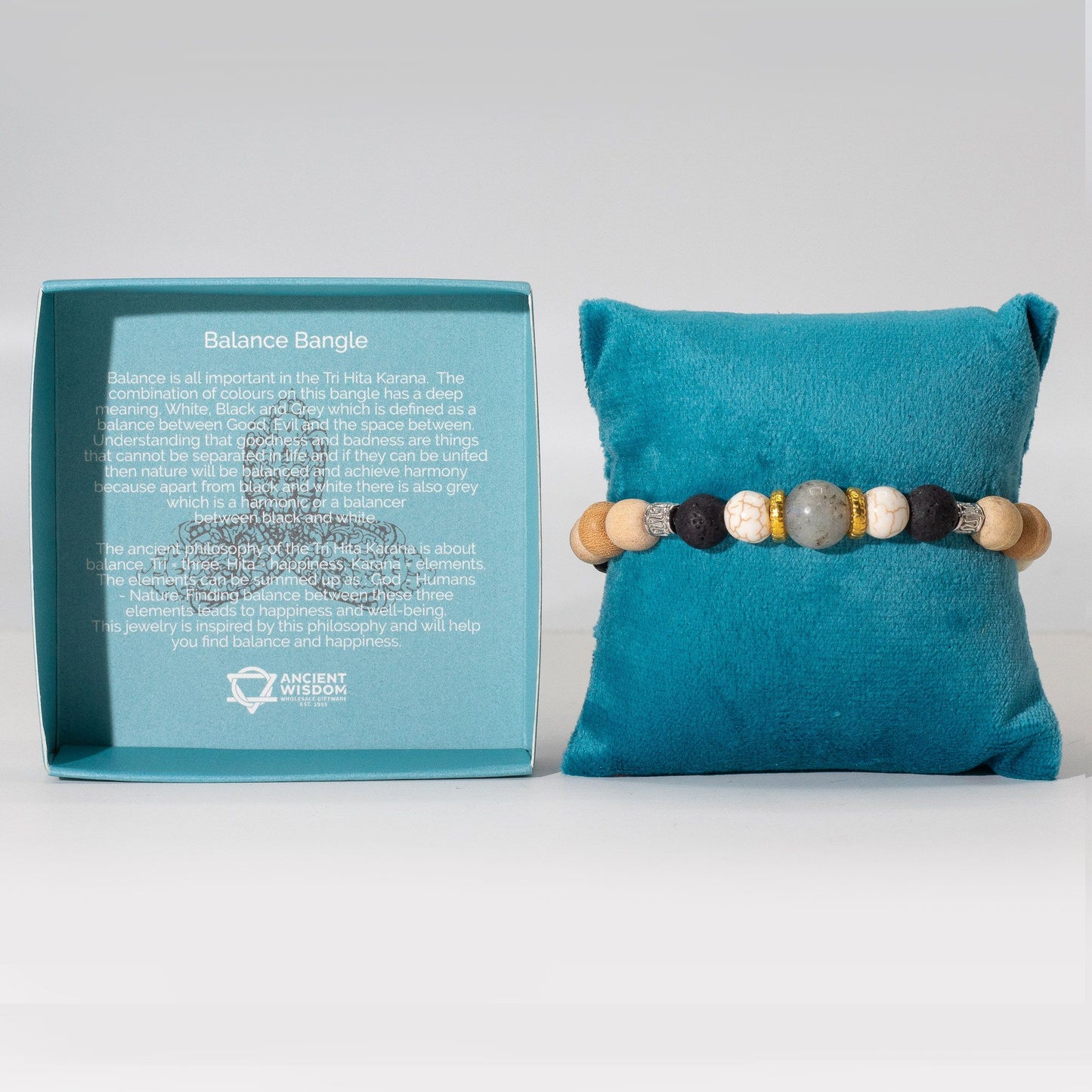 Pulsera Tri Hita Karana Bangle - Balance