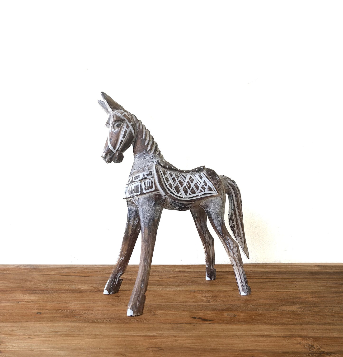 Caballo antiguo mediano 25 cm