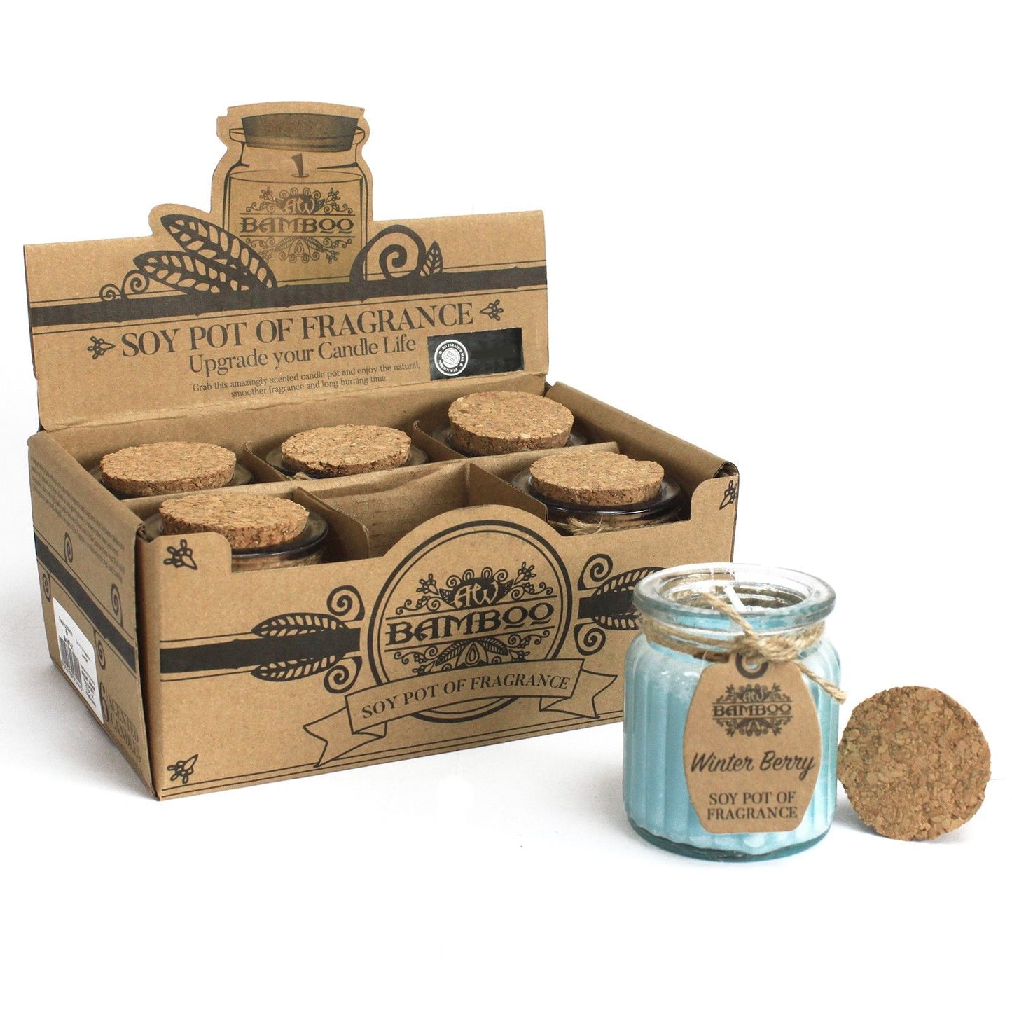 Soy Wax Jar Candle - Winter Berry