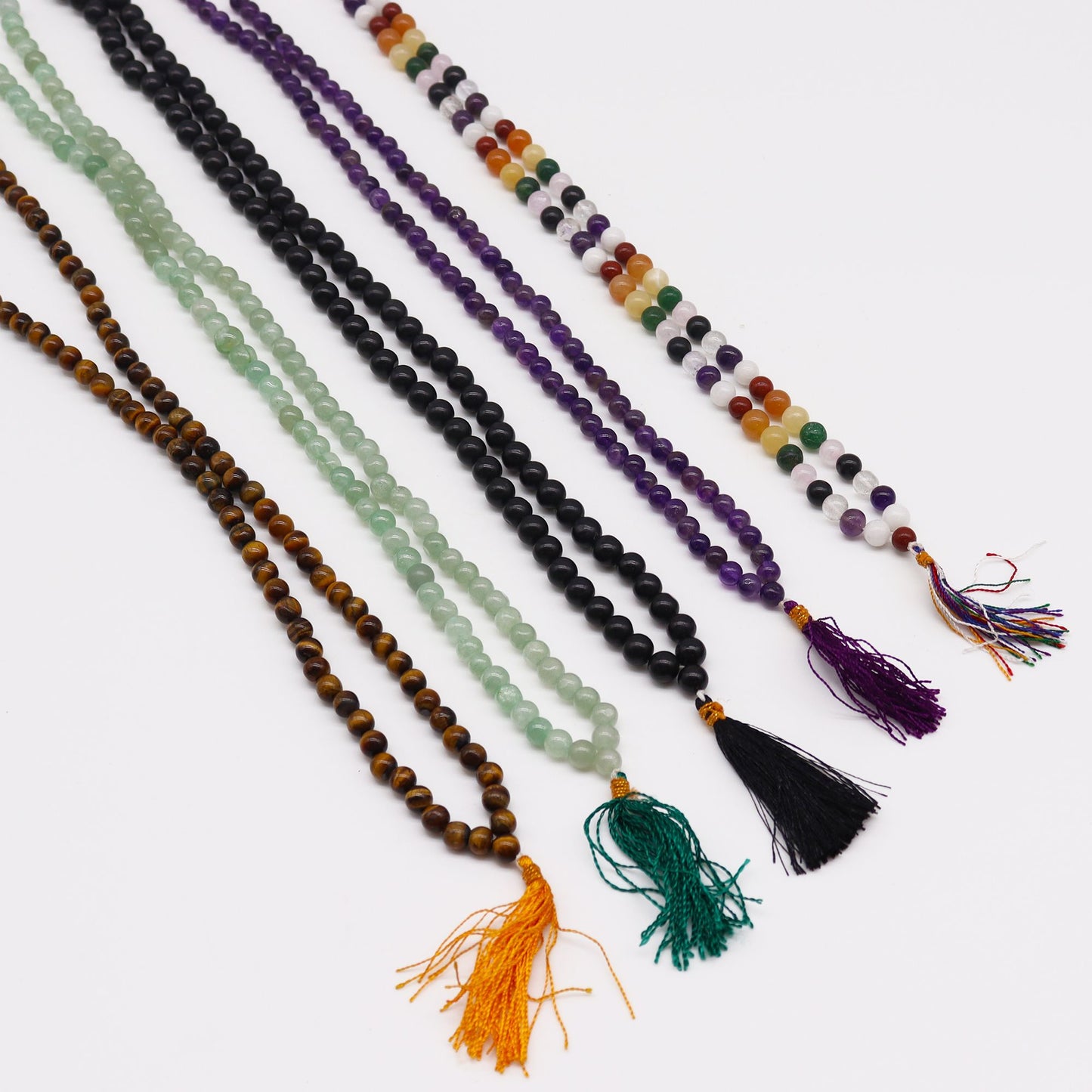 108 Japamala - Green Aventurine