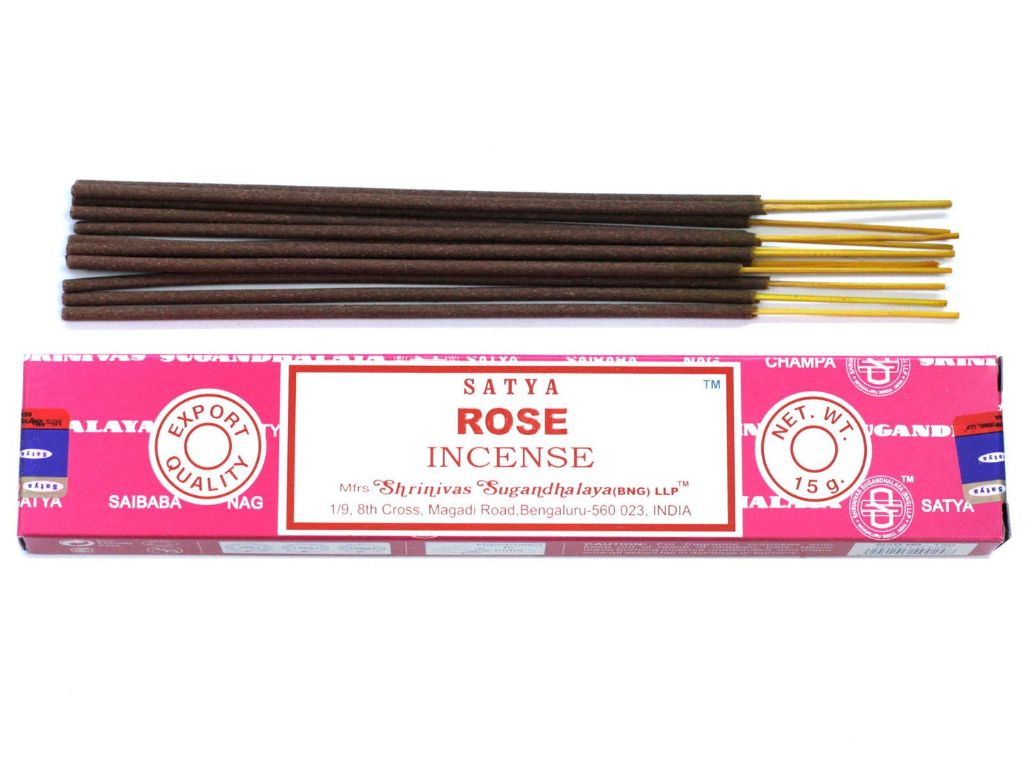 Varillas de Incienso Satya 15gm - Rosa