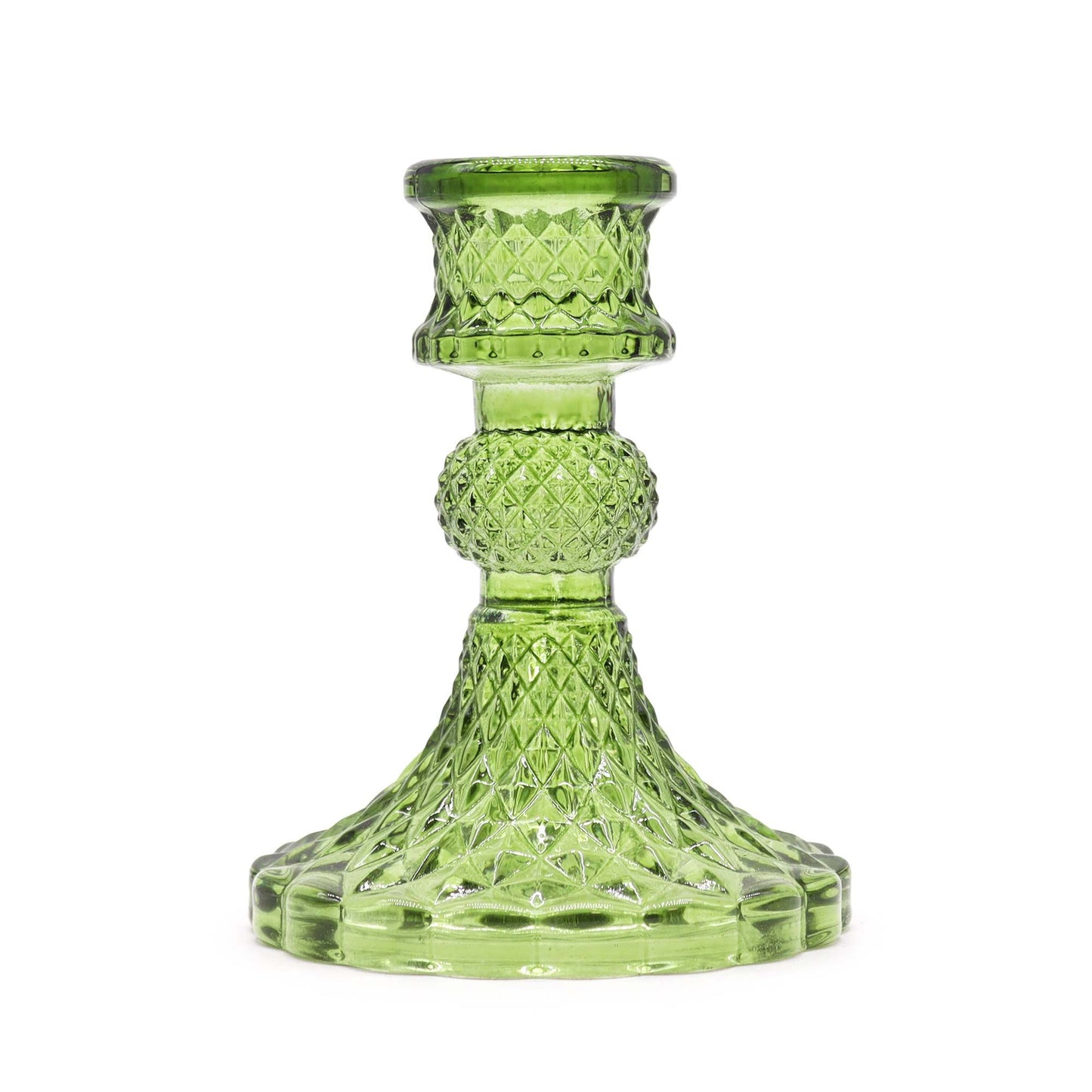 Vintage Dinner Candle Holder - Jade Garden