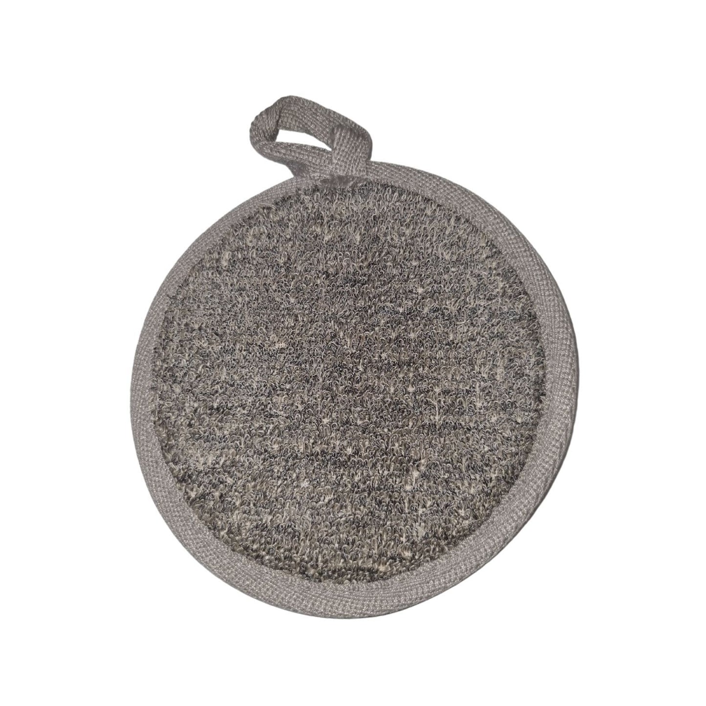 Tapis de bain en bambou et lin - Charbon