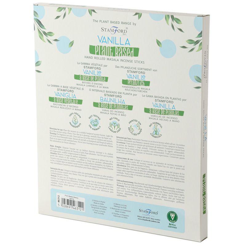 Herbal Masala Incense Boxes - Vanilla