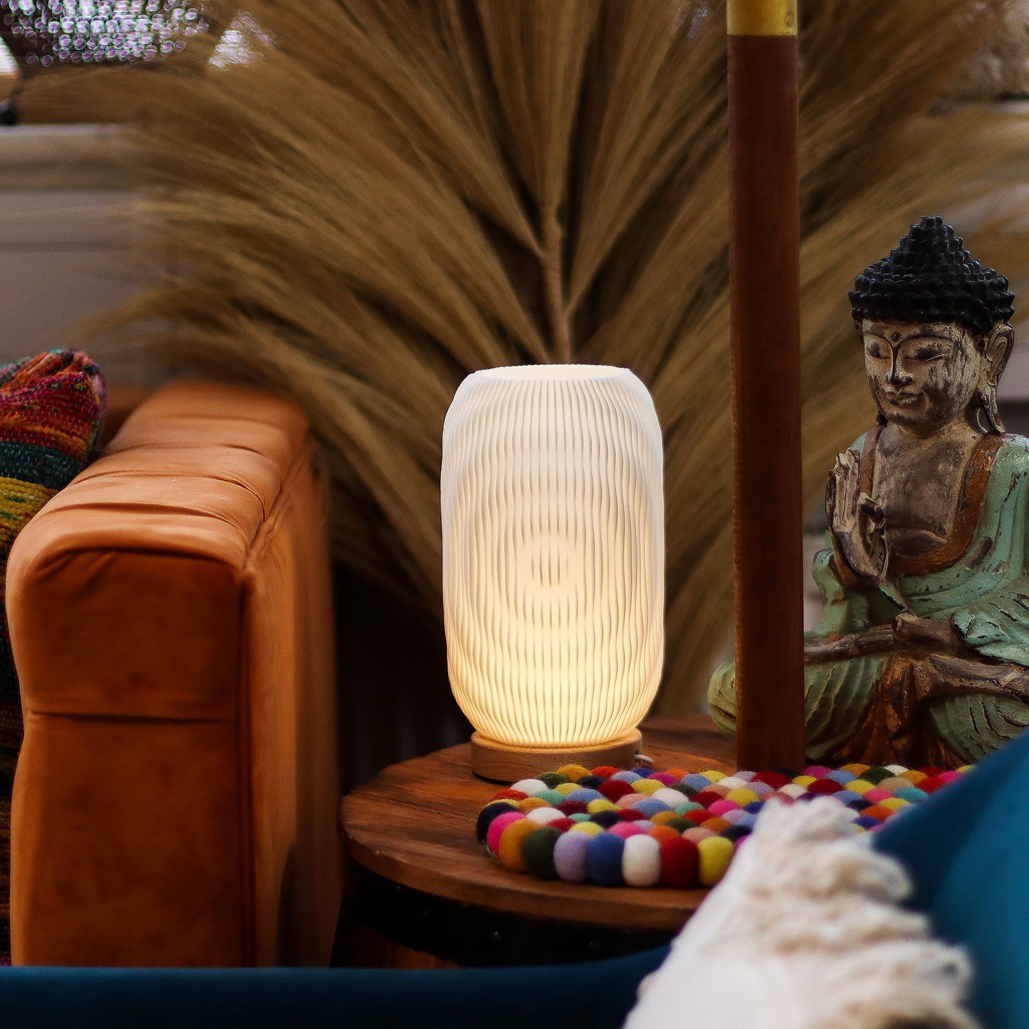 Lámpara de Nueva Ola - USB - 3 ajustes - Moderna Trenzada