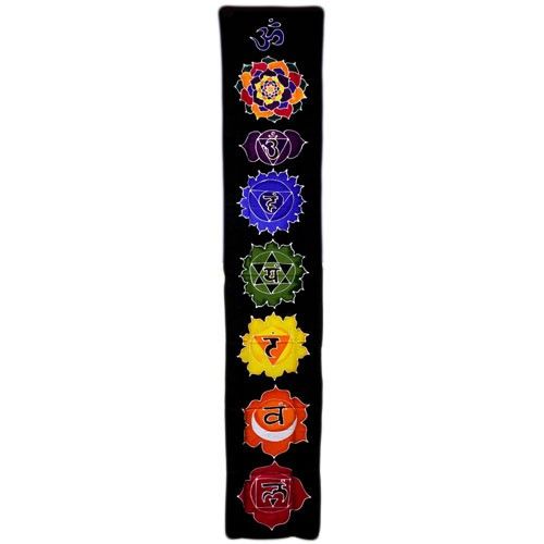 Chakra vertical banner - Midnight 183x35cm