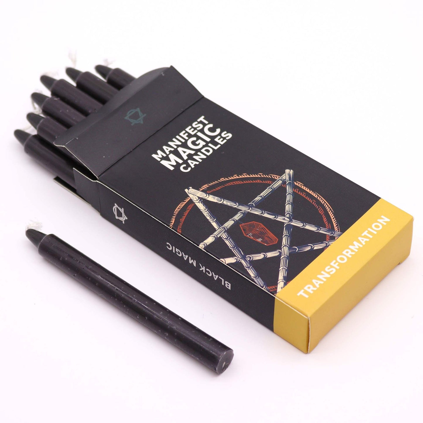 Manifest Magic Candles (12-pack) - Black