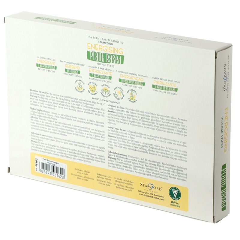 Varitas de Incienso a Base de Plantas - Energizante