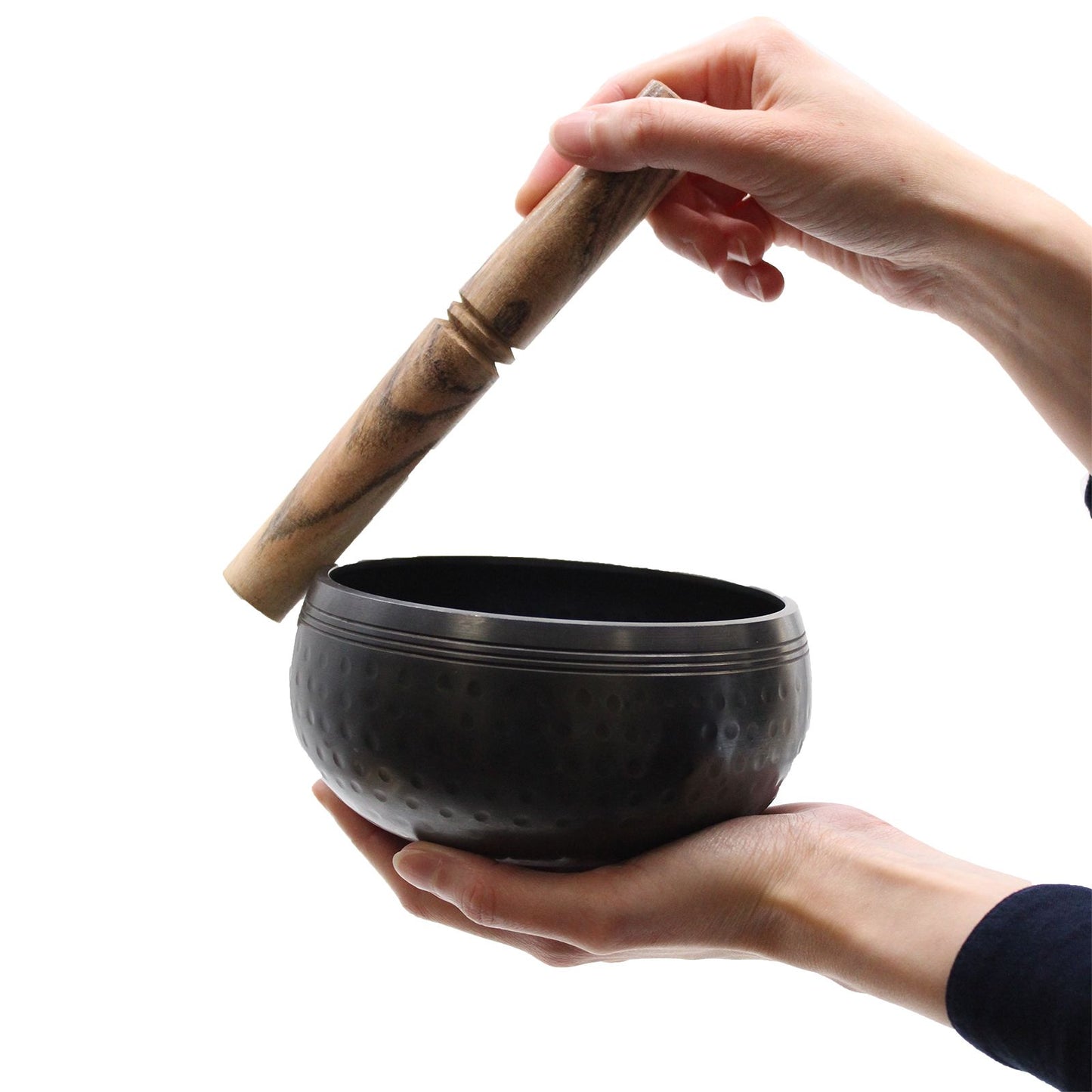 Black Struck Medium Bowl - 15cm