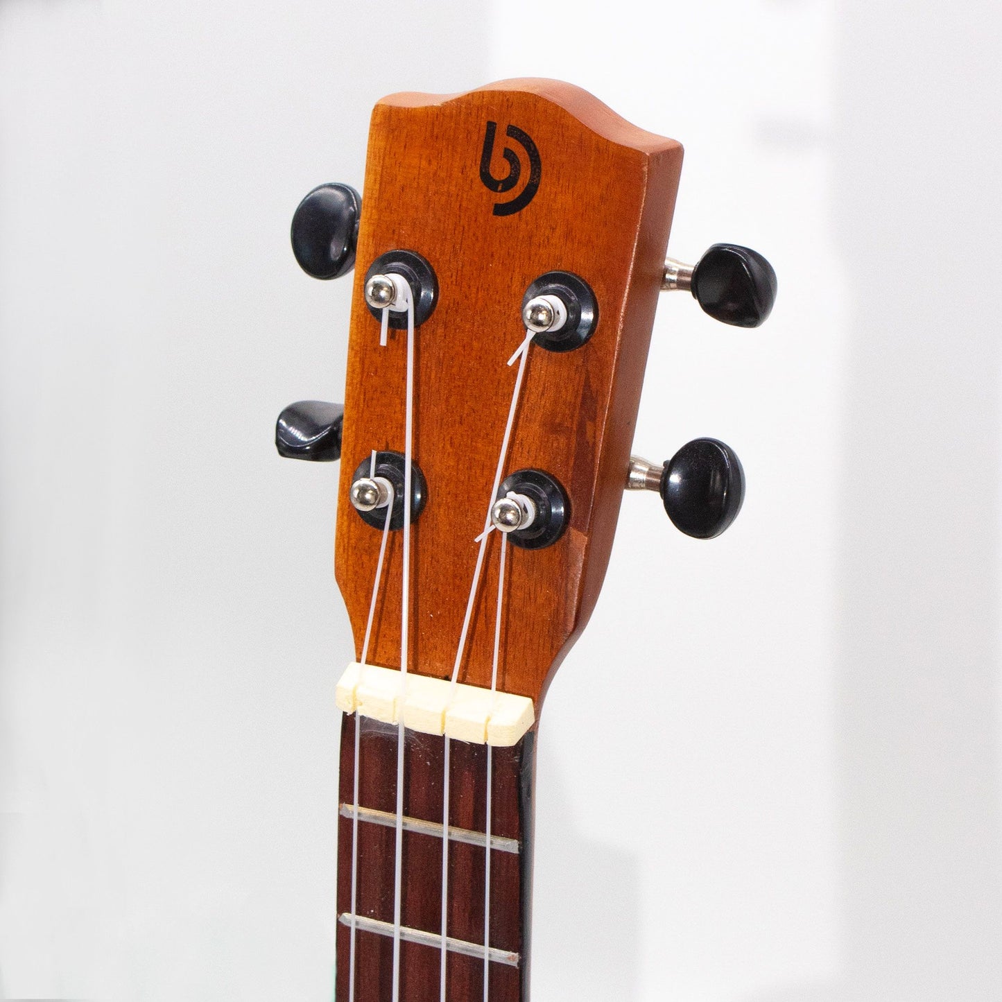 Handcrafted Ukulele - Orange Sunburst Finish (4 Strings)